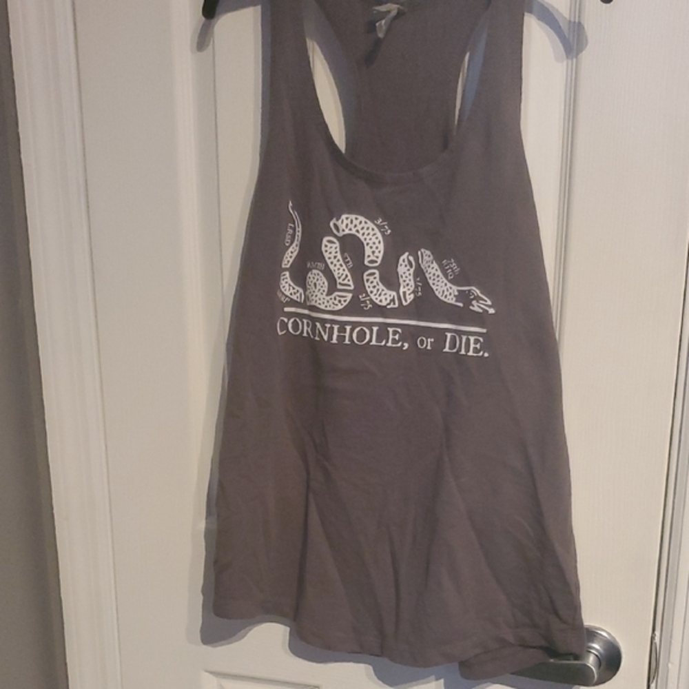 🐻 Next Level Apparel Charcoal Tank Top